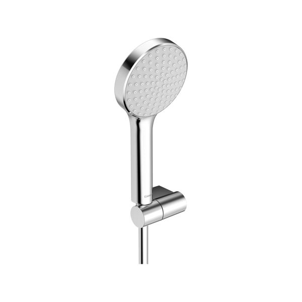 Hansa Schlauchbrausegar. Hansaactivejet Handbrause, 1-Strahlig, Hellgrau/Chrom (84380113)-image