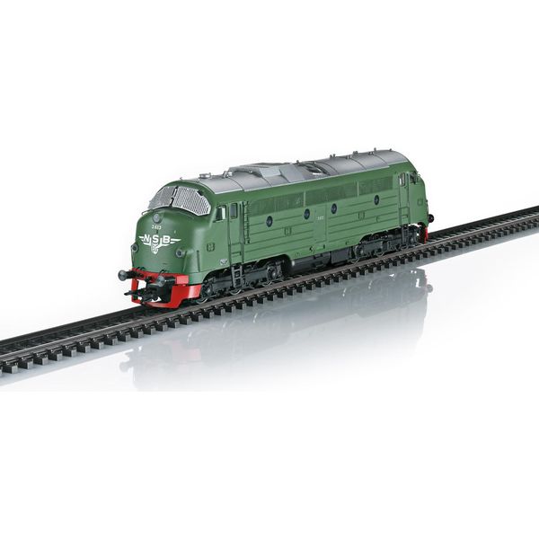 MäRklin 39686 H0 Locomotiva Diesel Nohab Di3 Della Nsb (39686)-image