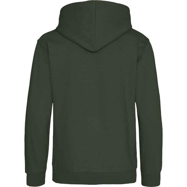 Awdis - Felpa Con Cappuccio Per Bambini PC5102 (152-158) (Rosa Brillante)-image