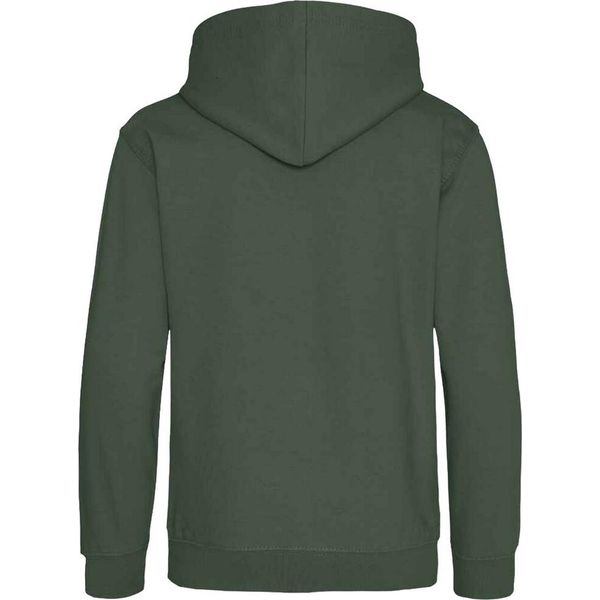 Awdis - Felpa Con Cappuccio Per Bambini PC5102 (152-158) (Rosso Borgogna)-image
