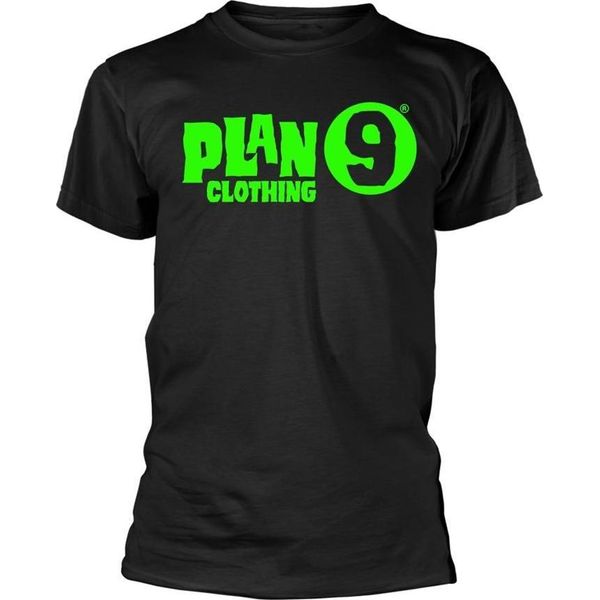 Plan 9 - T-Shirt Unisex Uomo/Donna, Stampa Posteriore PH4675 (L) (Nero)-image