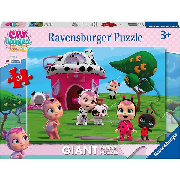 Ravensburger Cry Babies Magic Tears Puzzle Da Pavimento Grande 24 Pezzi-image