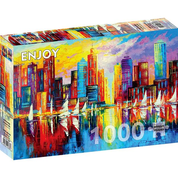 Enjoy Puzzle Serata A New York 1000 Pezzi-image
