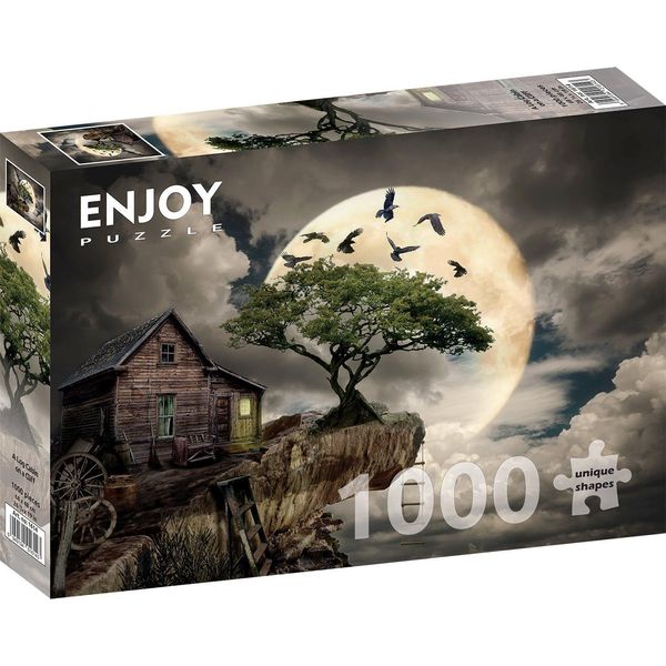 Enjoy Puzzle Capanna Sulla Scogliera 1000 Pezzi-image