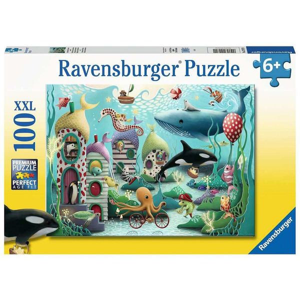 Ravensburger Puzzle 100L Xxl Mondo Sott'acqua 129720 Ravensburger-image