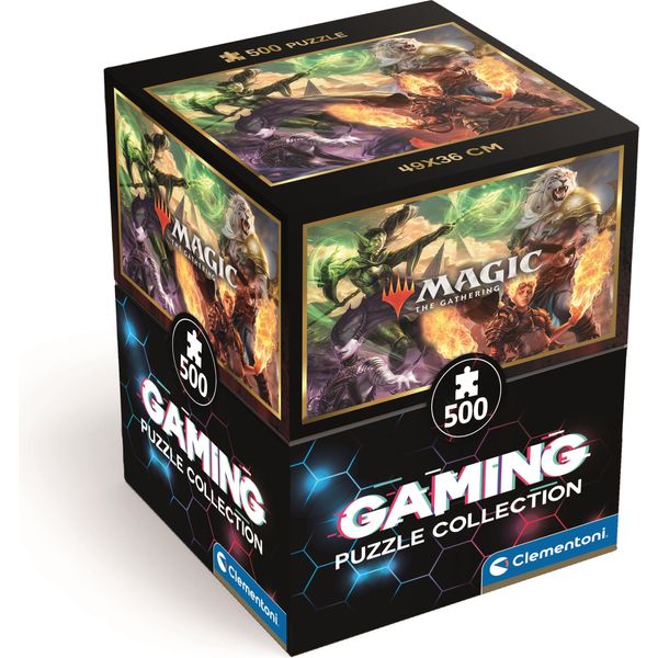 Clementoni - Puzzle 500Pcs Magic The Gathering - Oficjalny Produkt Premium-image