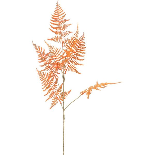 Countryfield Fiore Artificiale Asparago Arancione Decorazione 85Cm Pianta Artificiale-image