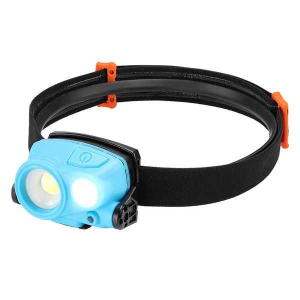 Lampada Frontale Da Officina 3W Cob Led 400 Lm + 2W Smd Led 200 Lm, Ricaricabile-image