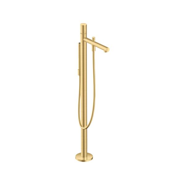 Hansgrohe Fertigmontageset Axor Uno WA-EHM, Boden, M Zerogr, Brush. Gol Opt (45416250)-image