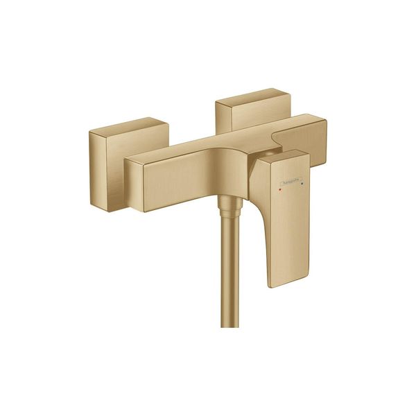Hansgrohe Brause-Einhebelmischer Metropol Ap, M Hebel, 1 Verbr., Brushed Bronze (32560140)-image