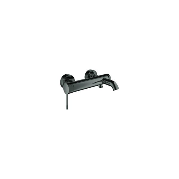 Grohe Wannen-Einhebelmischer Essence Hard Graphite, Wandmontage (25250A01)-image
