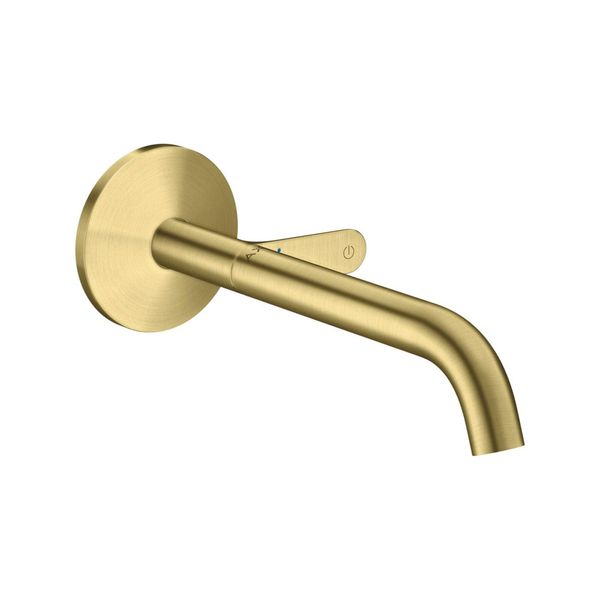 Hansgrohe Fertigmontageset Axor One Up-Waschtisch-Einhebelmischer, Ausl. 220Mm, Brushed Brass (48112950)-image