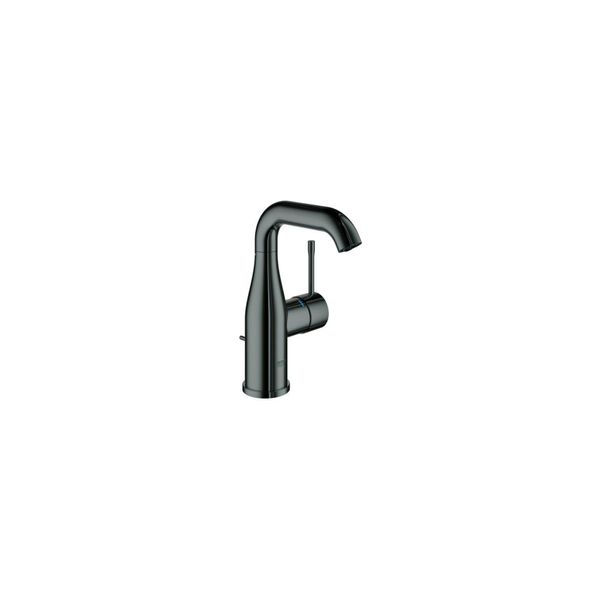 Grohe Waschtisch-Einhebelmischer Essence Hd Graphite, M-Size, Mit Ablaufgarnitur (24173A01)-image
