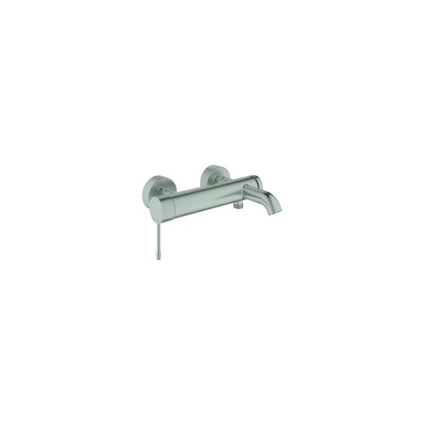Grohe Wannen-Einhebelmischer Essence 1/2", Wandmontage, Supersteel (25250DC1)"-image