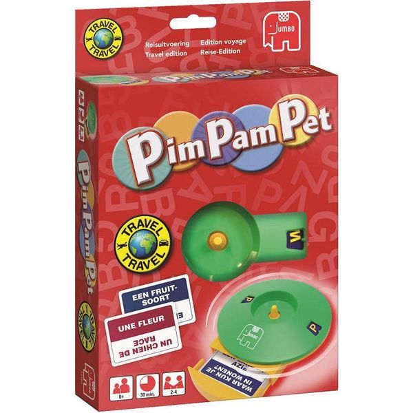 Jumbo - Pim Pam Pet Travel Edition - Gioco Da Viaggio Compatto - Gioco Dagli 8 Anni In Su-image