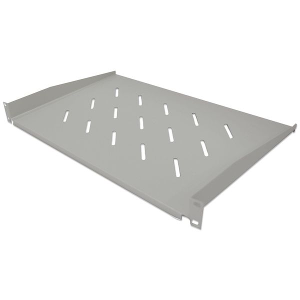 Scaffale Intellinet Da 19" Con Montaggio Frontale Da 350 Mm. 1U Grigio Perforato"-image