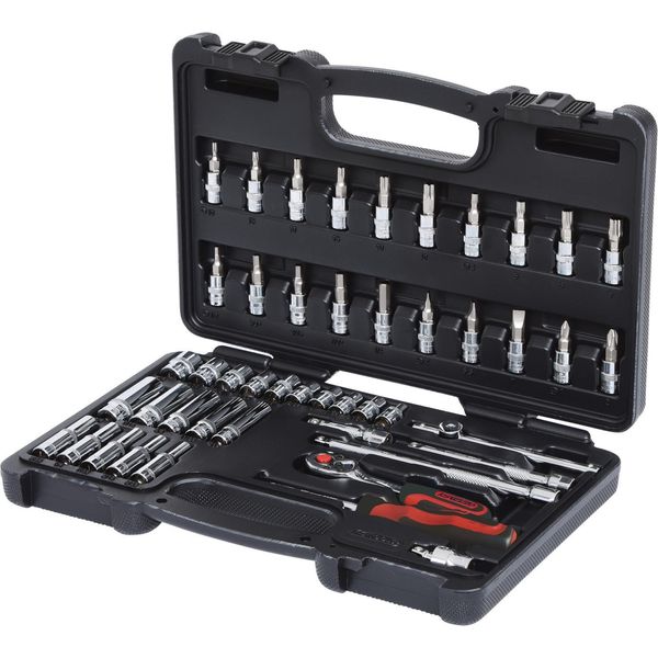Ks Tools 1/4" Chromeplus Set Di Chiavi A Bussola 47 Pezzi - 918.0847"-image