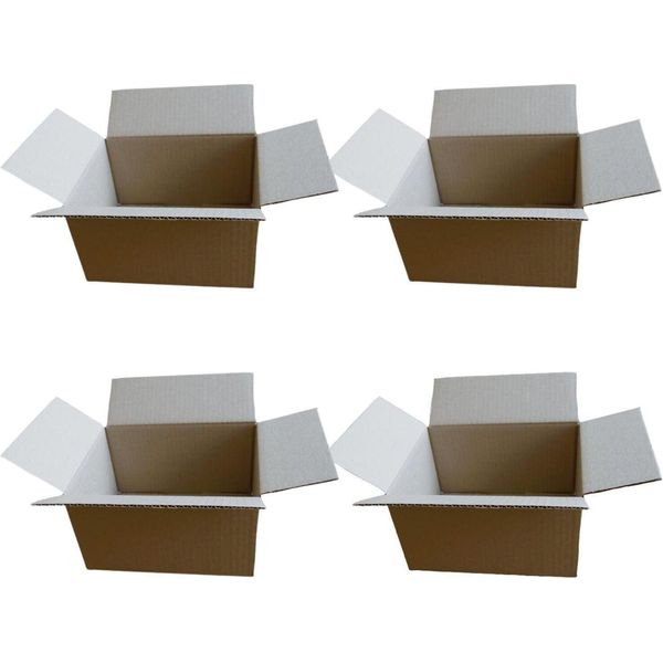 6 Scatole Da Imballaggio Piccole 16 X 12 X 11 Cm-image