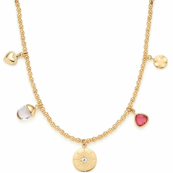 Collana Da Donna Giselle In Acciaio Inossidabile Placcato Oro Di Leonardo-image