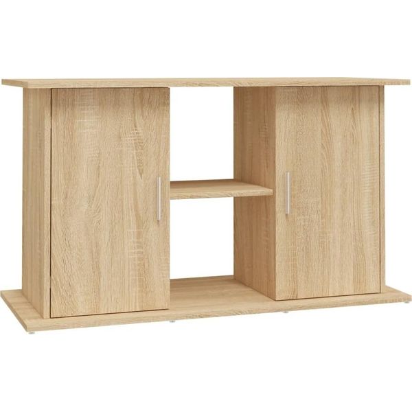 Vidaxl Supporto Per Acquario Rovere Sonoma 101X41X58 Cm Materiale A Base Di Legno-image