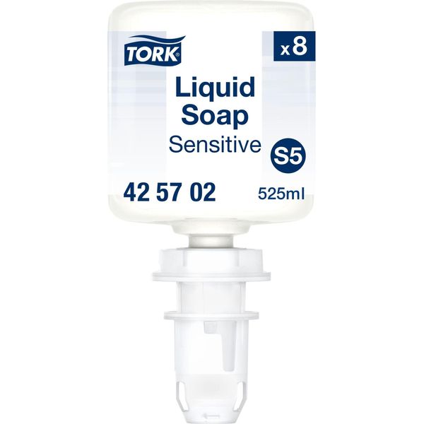 Tork 425702 Sapone Liquido Sensibile Per Allergici System S5, 525Ml-image