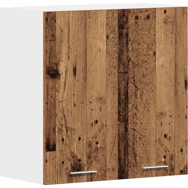 Vidaxl Pensile Da Cucina Lyon Effetto Legno Vecchio 60X31X60 Cm Materiale A Base Di Legno-image