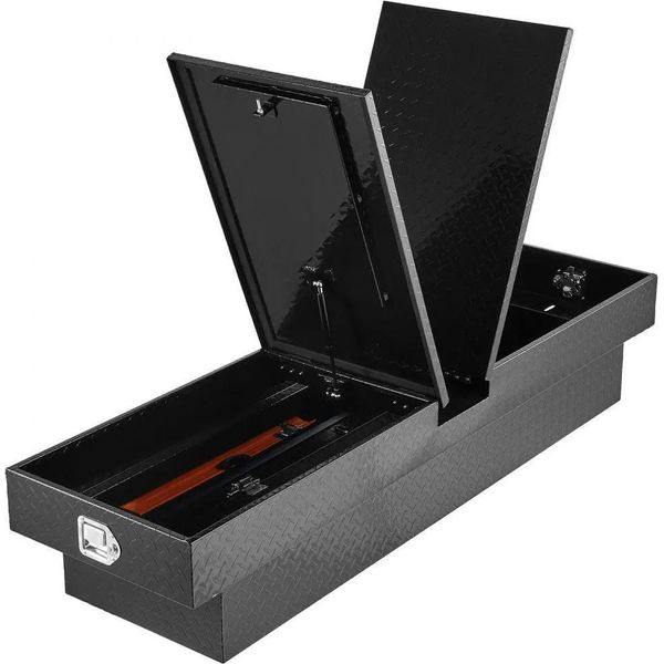 Cassetta Portattrezzi Crossover Per Pianale Di Camion - Alluminio 1771X507X331 Mm - Cassetta Portattrezzi Per Camion Con Ampio Spazio Di Stivaggio-image