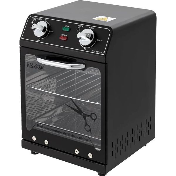 Sterilizzatore A Calore Secco, Potenza 600 W, Temperatura 220 °C, Nero-image