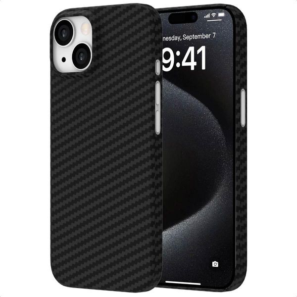 Cover Per Iphone 15 - Poliammide® - Custodia Rigida/Copertura Posteriore Accezz - Nero-image
