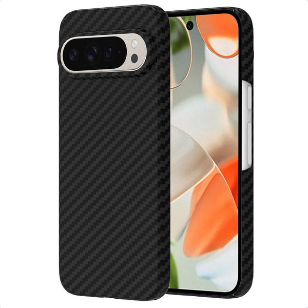 Google Pixel 9 Pro/Google Pixel 9 Sleeve - Poliammide® - Custodia Rigida/Copertura Posteriore Accezz - Nero-image