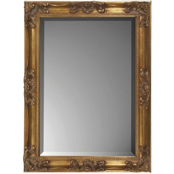 Casa Padrino Specchio Barocco Oro Specchio Da Parete Rettangolare 62 X 82 Cm-image