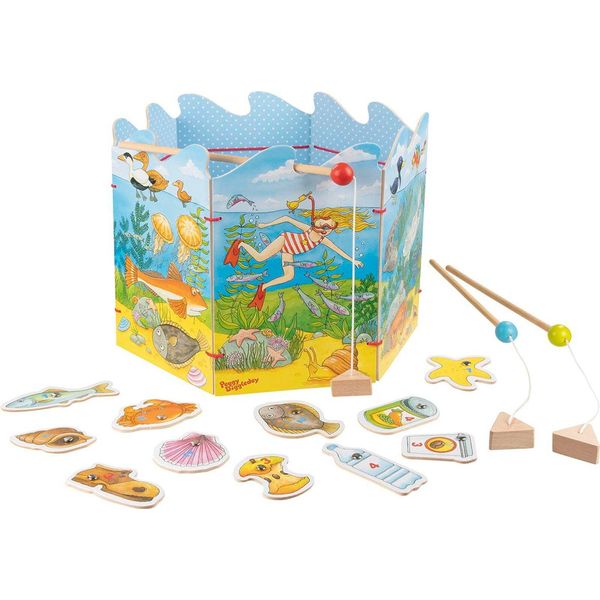 Goki Gollnest & Kiesel Il Gioco Di Pesca Ambientale Di Peggy Diggledey-image
