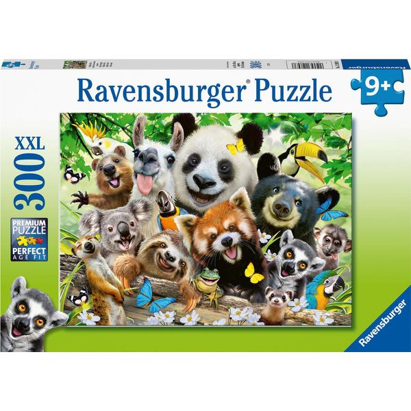 Ravensburger Wildlife Selfie Xxl 300 Pezzi Puzzle Per Bambini Da 9 Anni Animali-image