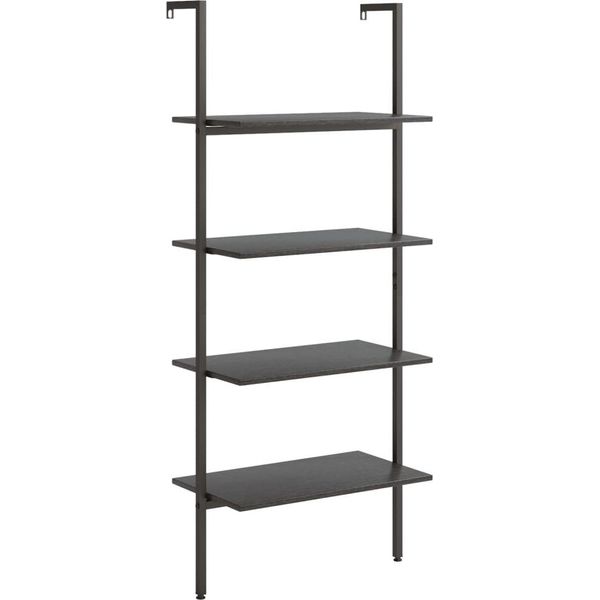 Syfax™ Scaffale Pendente A 4 Livelli Nero 64X35X152,5 Cm-image