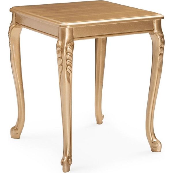 Casa Padrino Tavolino Barocco Oro - Tavolino Quadrato In Legno Massiccio In Stile Barocco - Mobili Da Salotto In Stile Barocco - Mobili Barocchi - Nobile E Magnifico-image