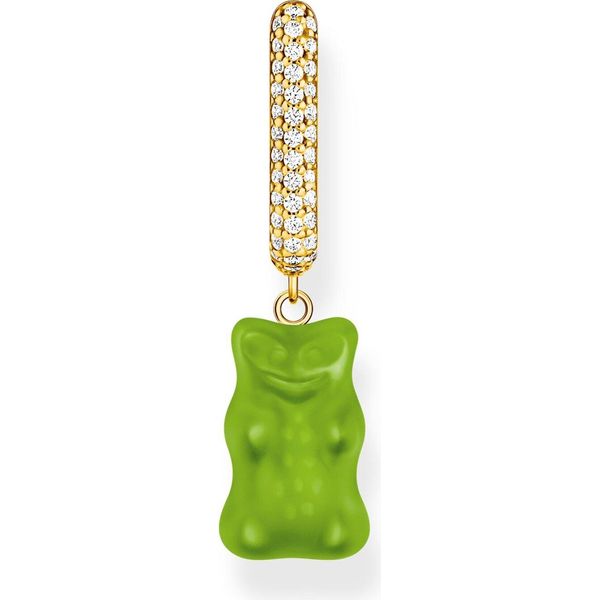 Thomas Sabo - CR727-414-6 - Creolo Singolo - Argento 925 - Donna - Orso D'oro-image