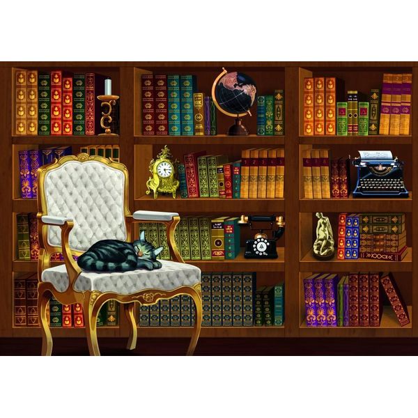 Puzzle Dell'uccellino Azzurro La Biblioteca D'epoca - 1000 Titoli-image