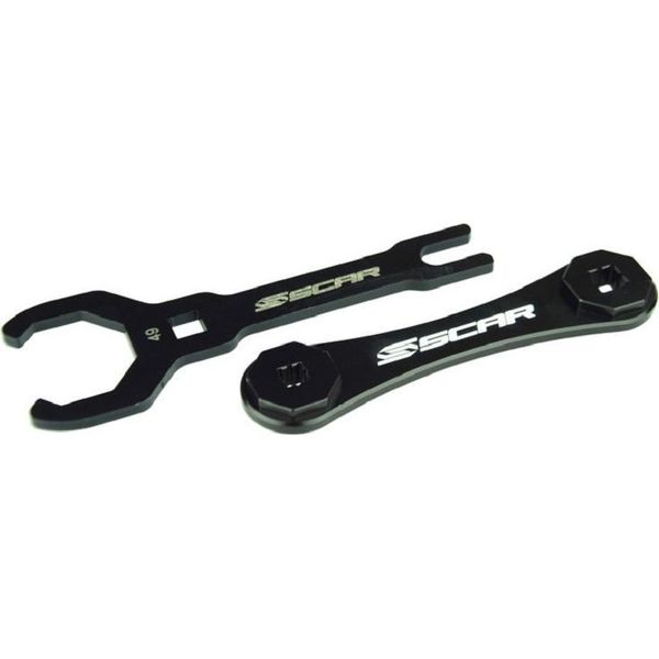 Chiave Per Tappi Forcella Scar Con Doppia Funzione Ø 49 Mm/8-Quadro - Forcelle Kyb-image