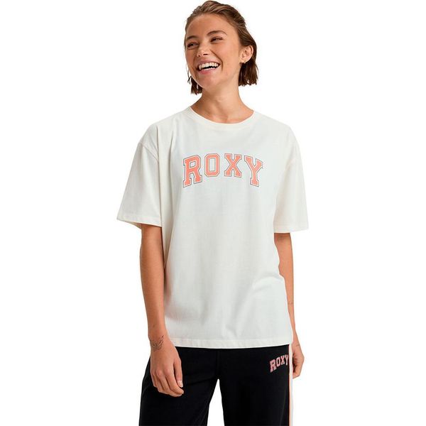 Roxy Essential Energy Maglietta A Maniche Corte Senza Tempo Bianco S Donna Bianco S-image