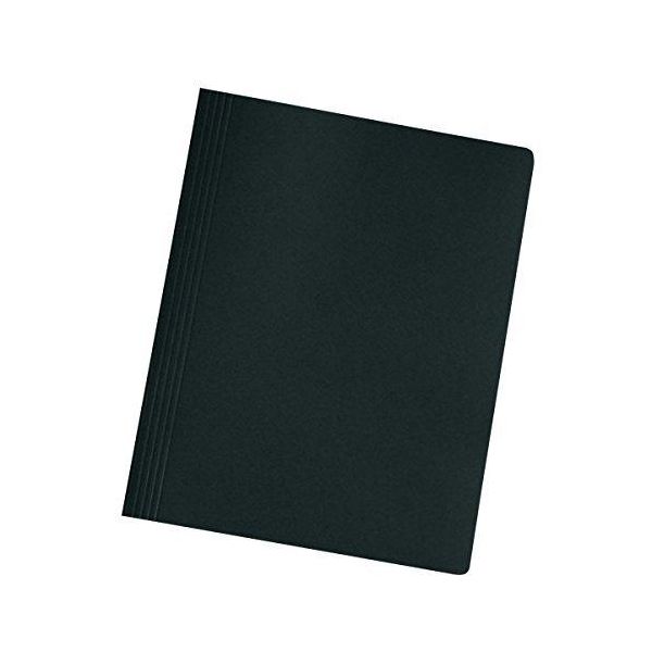 Raccoglitore A Fogli Mobili Herlitz Easyorga, Din A4, Cartoncino Manila, Nero-image