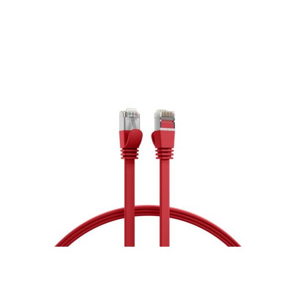 Efb K5545RT.0,25 Efb RJ45 Flachpatchkabel U/Ftp, Cat.6A, Pvc, 0,25M, Rot-image