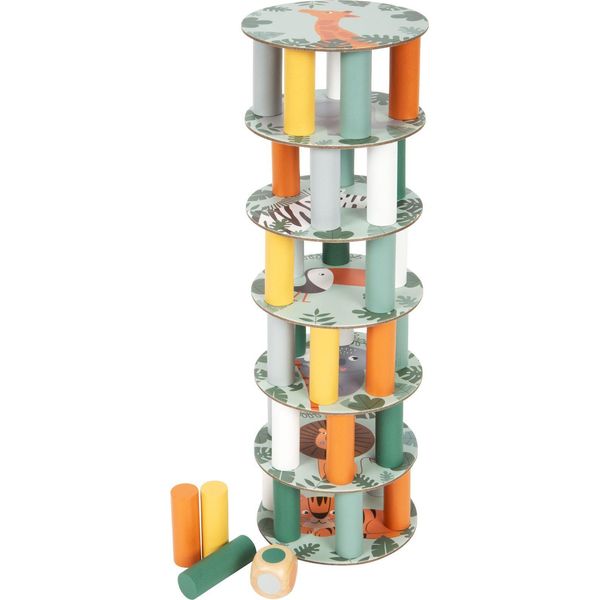 Piccolo Piede Safari Gioco Di Abilità Motoria Con Torre Oscillante 11958-image
