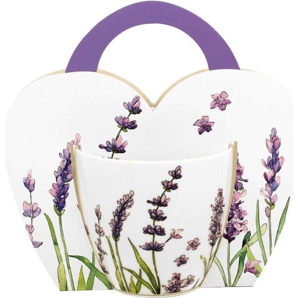 Tazza In Porcellana In Confezione Regalo Lavender Classic-image