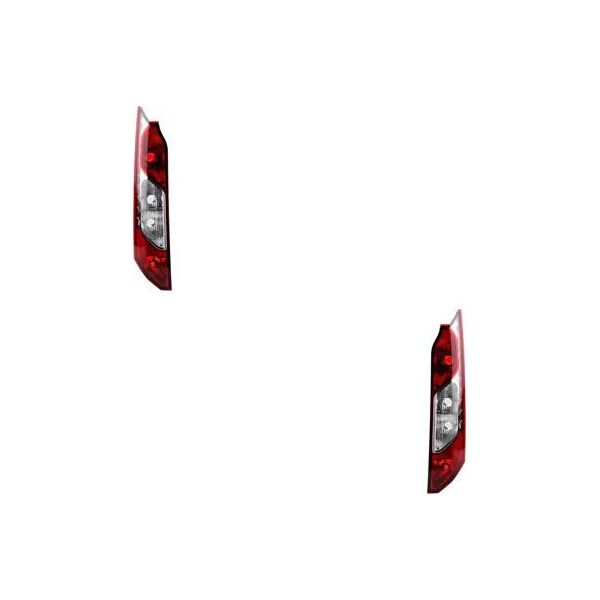 Johns, Fanalino Posteriore Adatto A Ford Transit Connect 13 02/13- Set Inferiore Lr 1827837 1824781 1908969 DT1113405AB DT1113405AC 1827836 182473-image