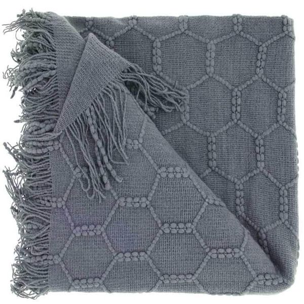 Unique Living - Plaid 'Fairy' (Grigio Scuro, 127X152Cm)-image