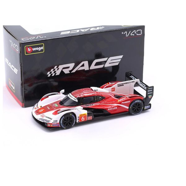 Bburago 18-60057 - Modellauto - Porsche 963 Penske #6, '24 (MaßStab 1:43) Sammler Motorsport Rennauto-image