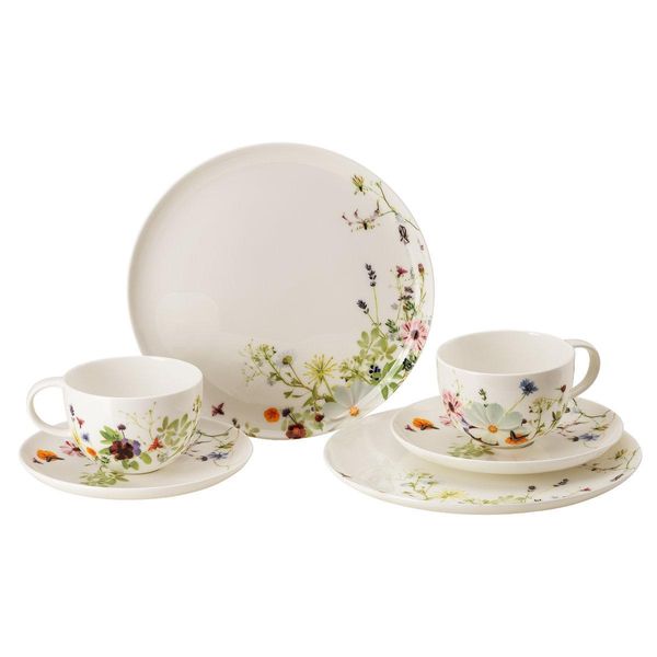 Rosenthal Set 6-Tlg. Mit Kombitassen Und Couptellern Brillance Grand Air 10530-405109-28597-image