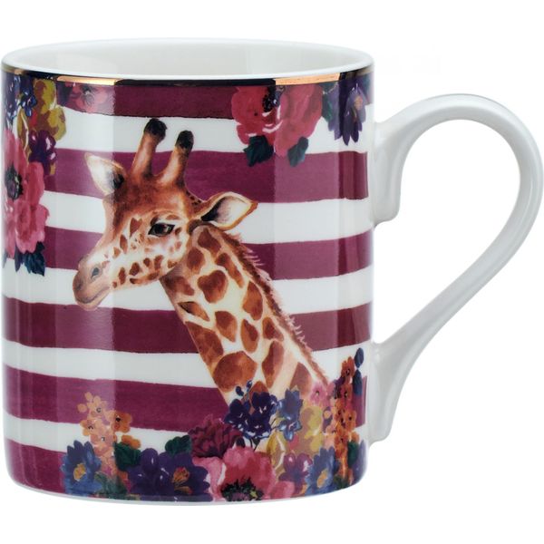 Mikasa Menaje Wild At Heart Giraffe Mug 280Ml Multicolore Multicolore Taglia Unica-image