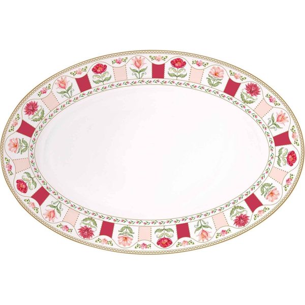 Piatto Da Portata In Porcellana Flowery-image