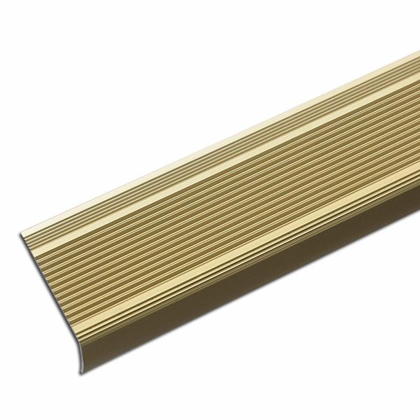 Profilo Per Bordi A Gradini Integral K234 Forma: L 35X30 Mm Lunghezza: 90 Cm Autoadesivo Oro-image